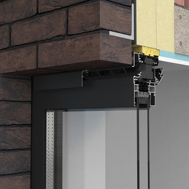 Grafika Ventilatieroosters op het raamkader